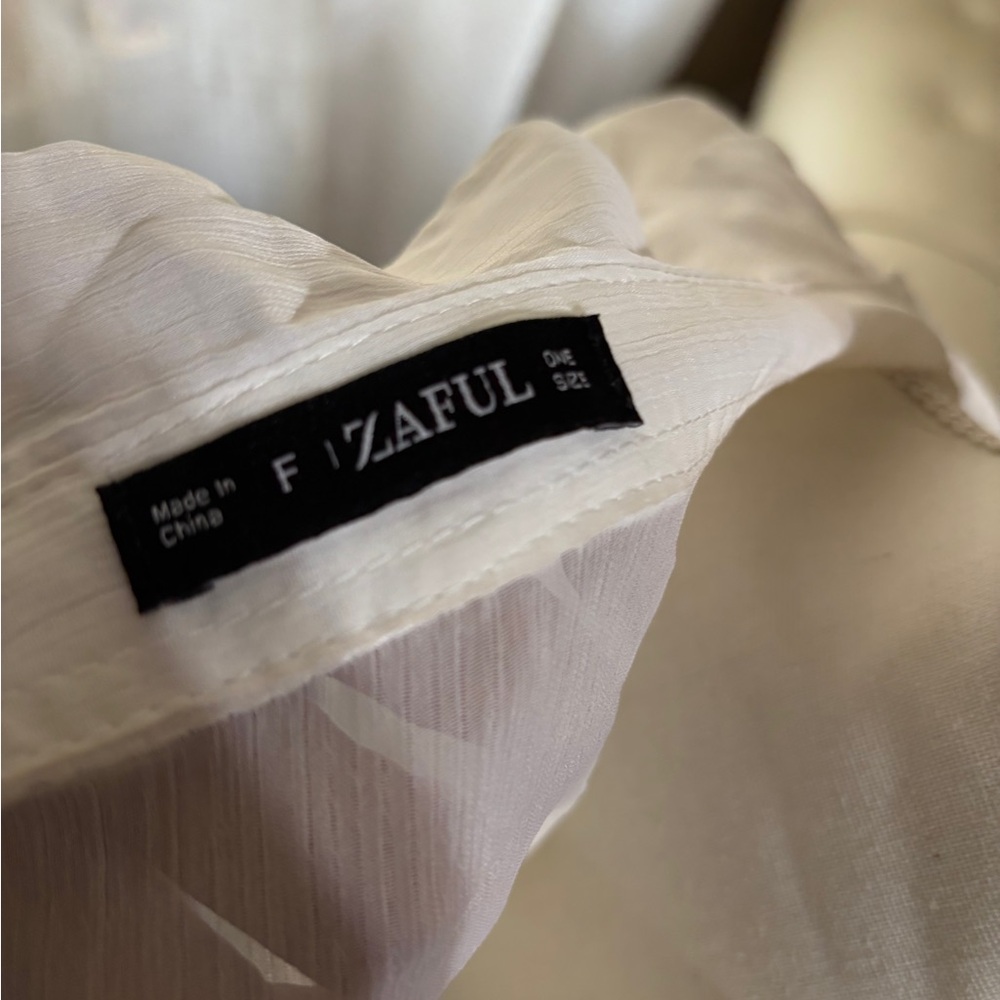 Zaful brand one size fits all swimwear cover up sheer